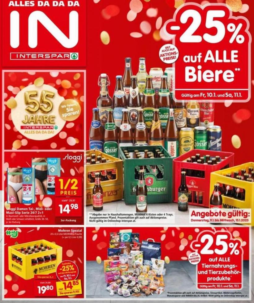 Top-Deals für alle Kunden. Interspar Restaurant (2025-01-15-2025-01-15)