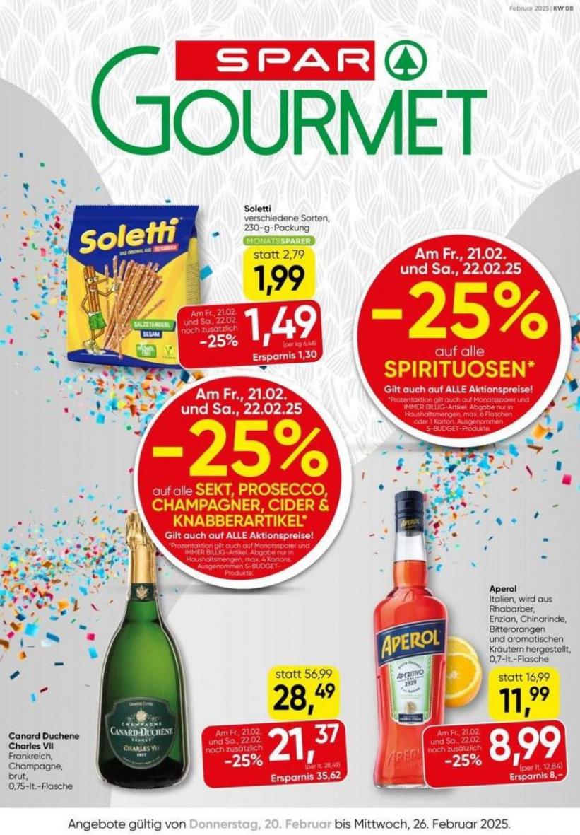 SPAR-Gourmet flugblatt. SPAR-Gourmet (2025-03-06-2025-03-06)