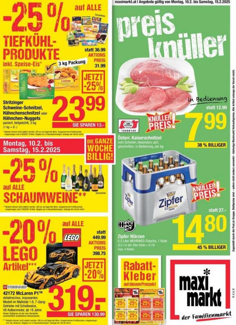 Aktuelle Schnäppchen und Angebote. Maximarkt (2025-02-21-2025-02-21)