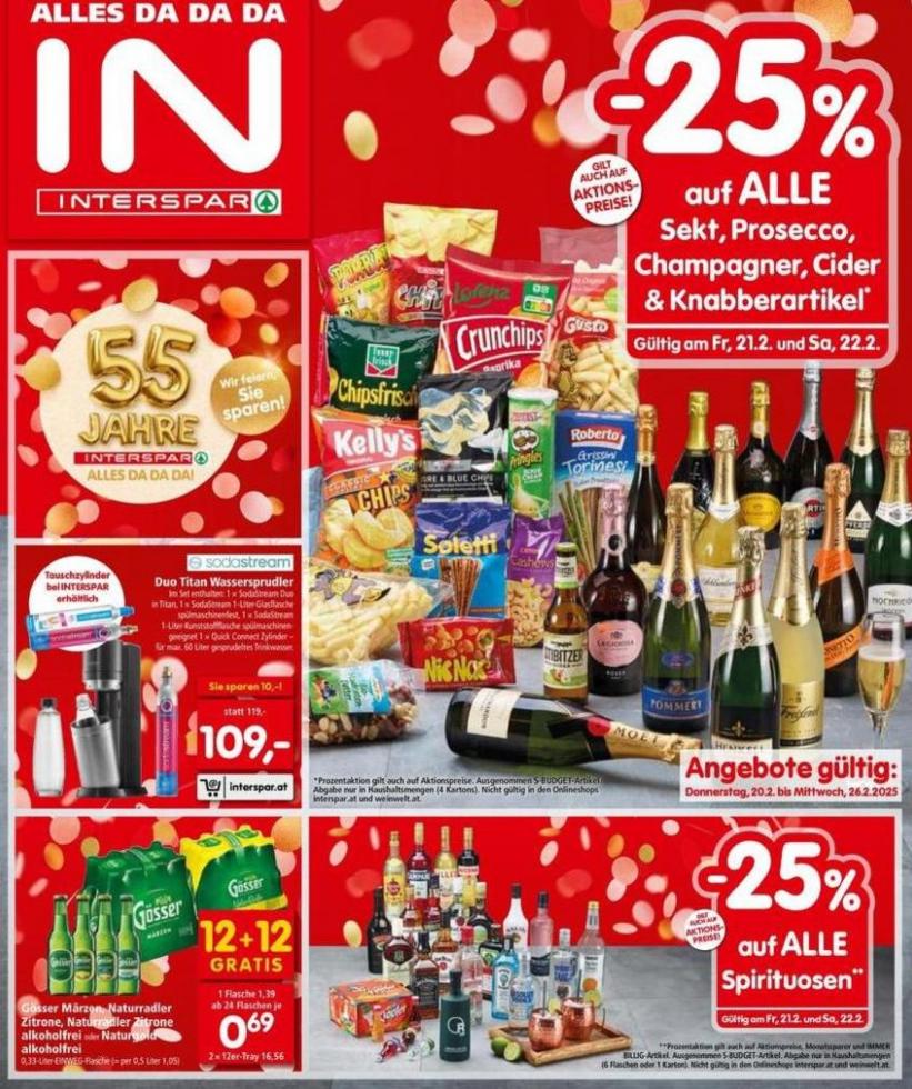 Aktuelle Deals und Angebote. Interspar Restaurant (2025-03-05-2025-03-05)