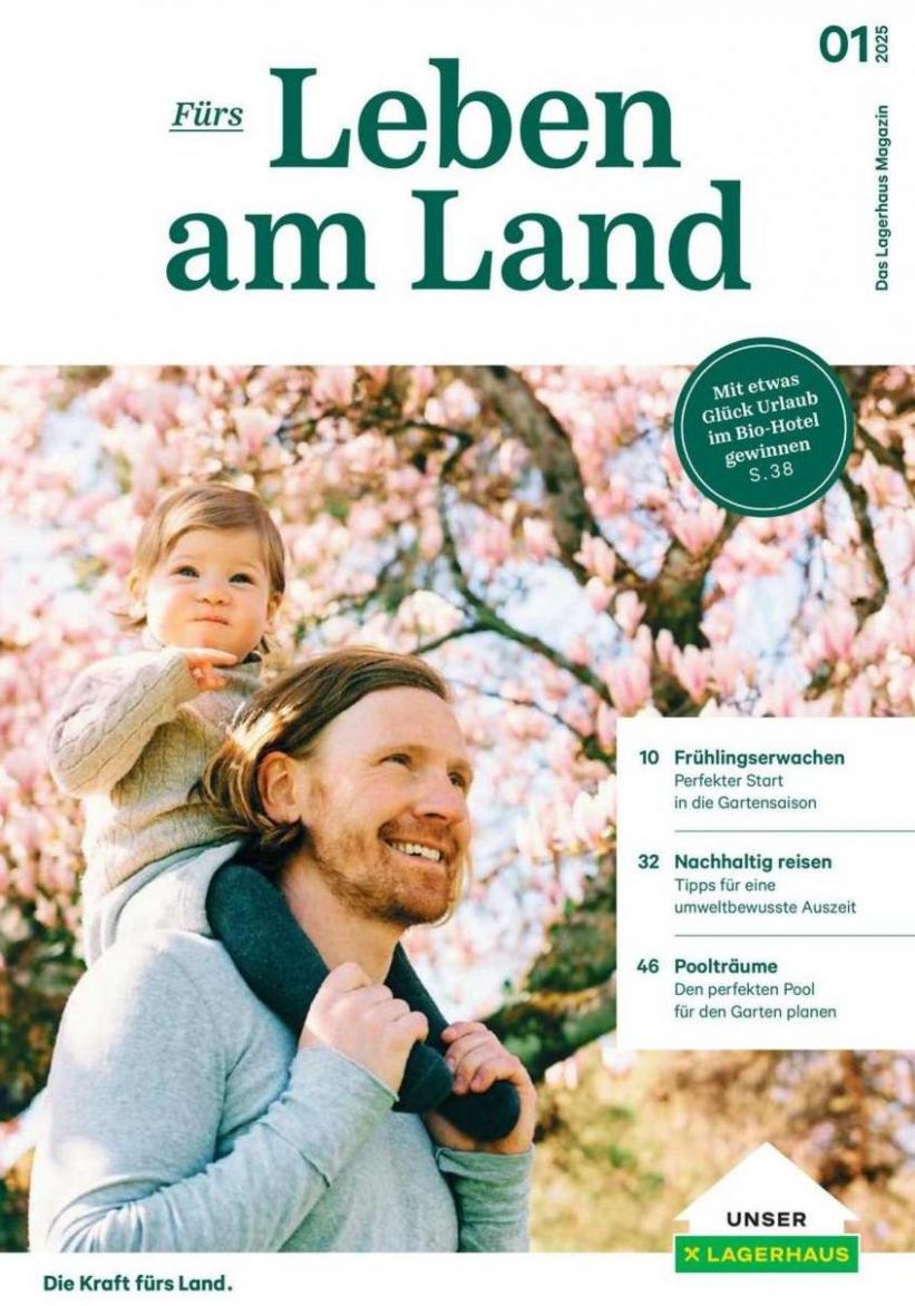 Nr. 1 - Lagerhaus Magazin 2025. Lagerhaus Graz Land (2025-02-11-2025-02-11)