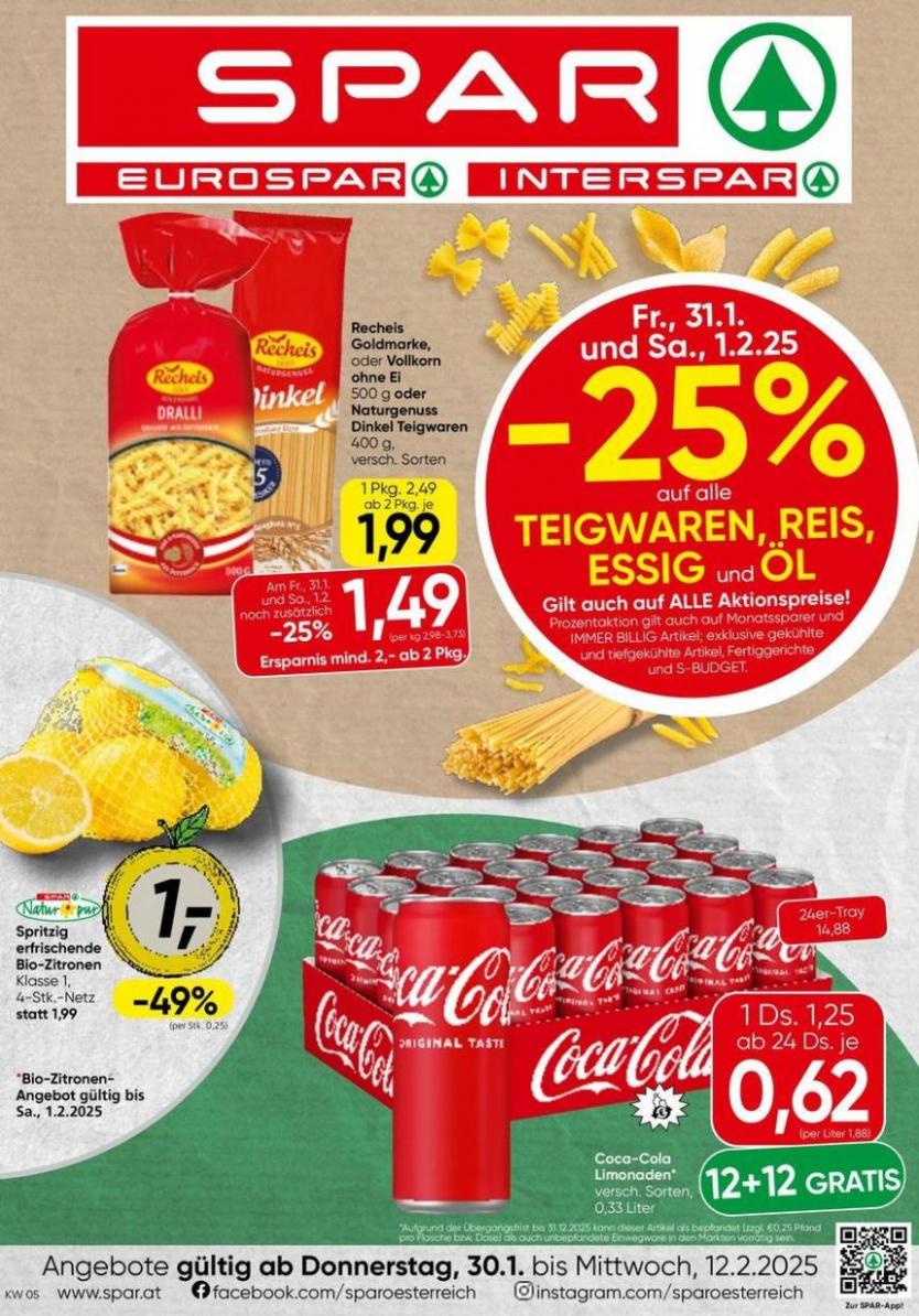 Jetzt sparen mit unseren Deals. Spar (2025-02-12-2025-02-12)