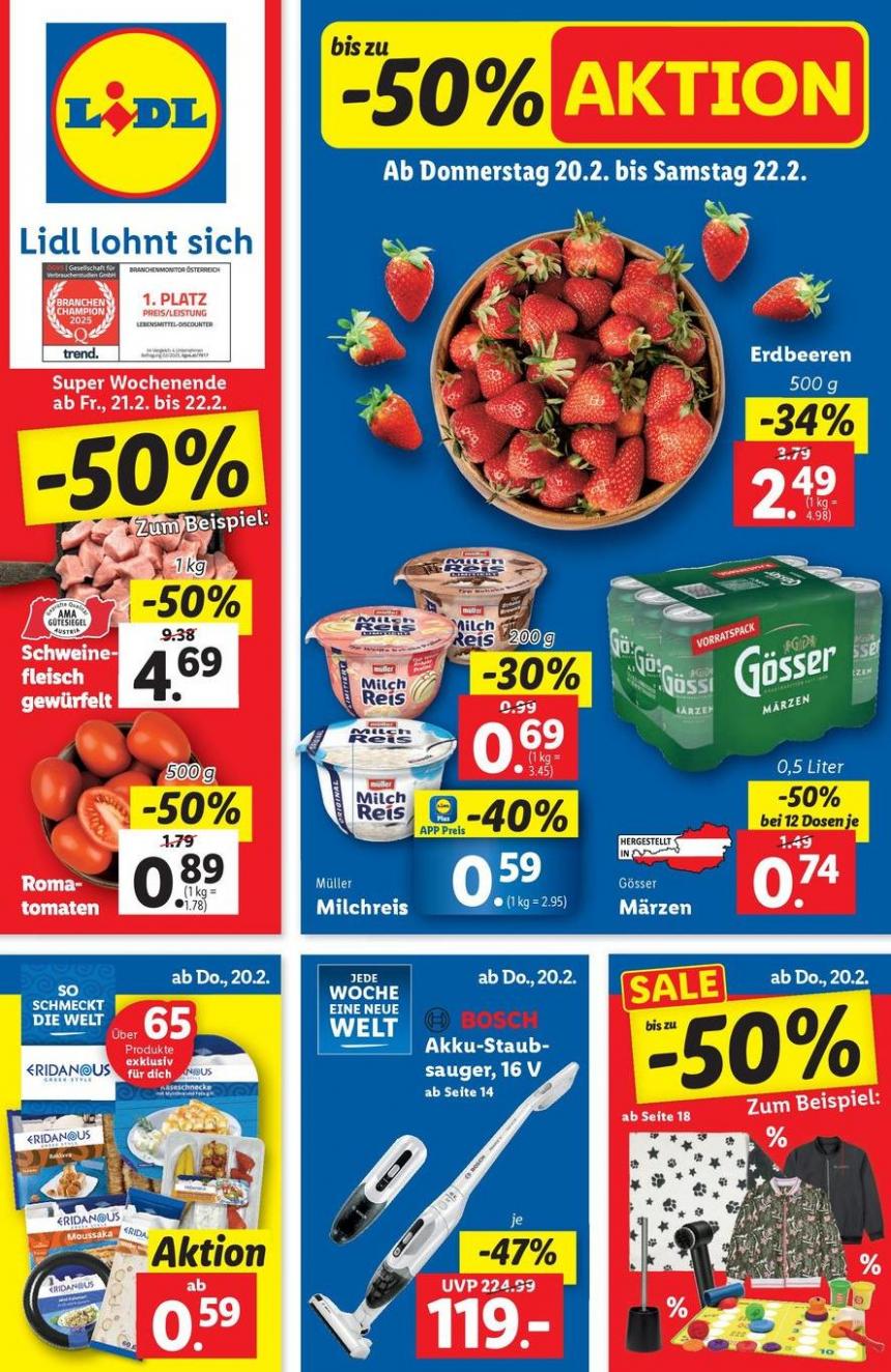 Jetzt sparen mit unseren Deals. Lidl (2025-02-26-2025-02-26)