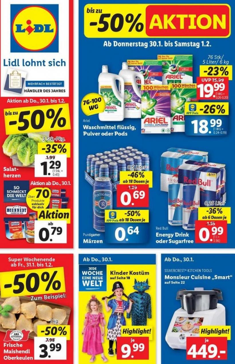 Aktuelle Flugblätter Ab Donnerstag, 30.1.. Lidl (2025-02-05-2025-02-05)