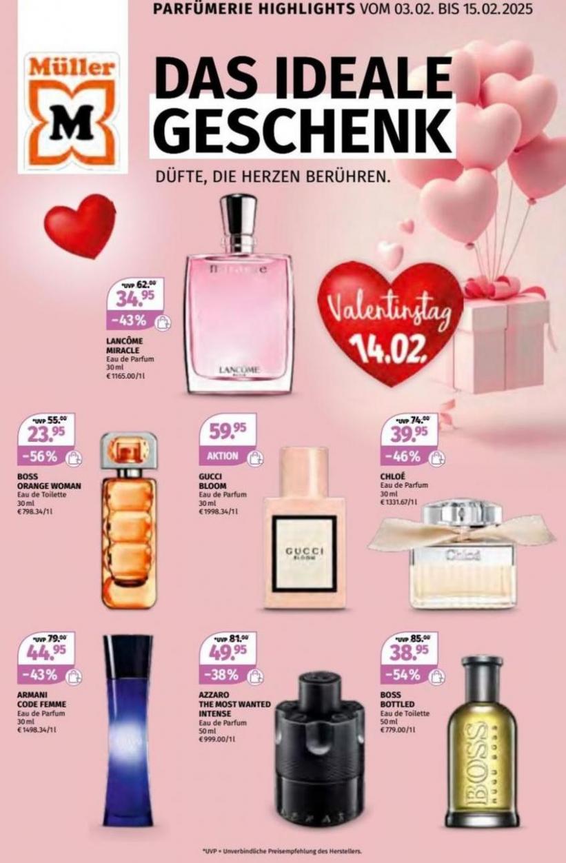 Aktuelle Deals und Angebote. Müller (2025-02-17-2025-02-17)