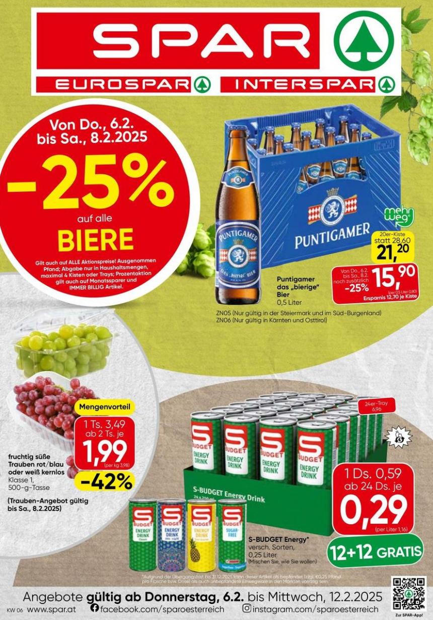 Unsere besten Angebote für Sie. Eurospar (2025-02-19-2025-02-19)