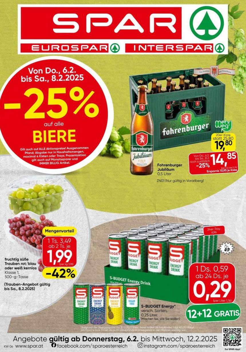 Top-Angebote für alle Schnäppchenjäger. Eurospar (2025-02-19-2025-02-19)